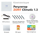 ZONT Climatic 1.3 Погодозависимый автоматический GSM / Wi-Fi регулятор (1 ГВС + 3 прямых/смесительных) с доставкой в Первоуральск